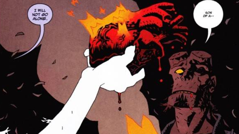 Illustration for article titled Hellboy Just Ended in the Most Beautiful Way